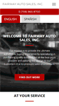 Mobile Screenshot of fairwayauto.net