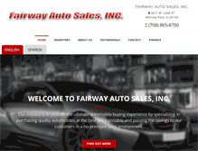 Tablet Screenshot of fairwayauto.net